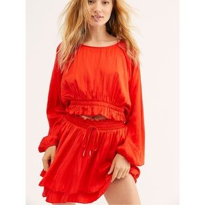 Free People Sweet Lady Shiny Set